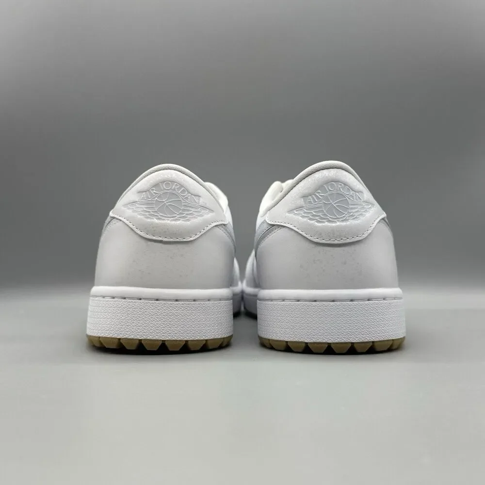 Air Jordan 1 Low G White Gum Men's Size 10.5 DD9315-111 Golf Shoes